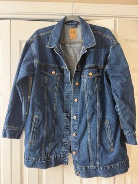 GAP Oversized Light Blue Denim Jacket